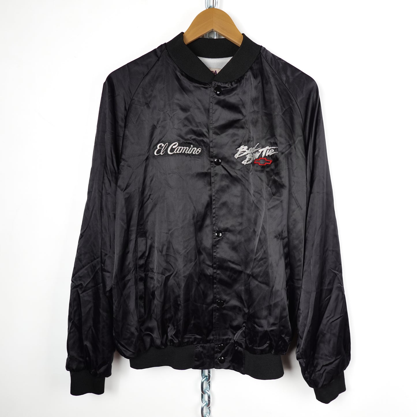 Vintage Chevrolet Satin Jacket - Size L