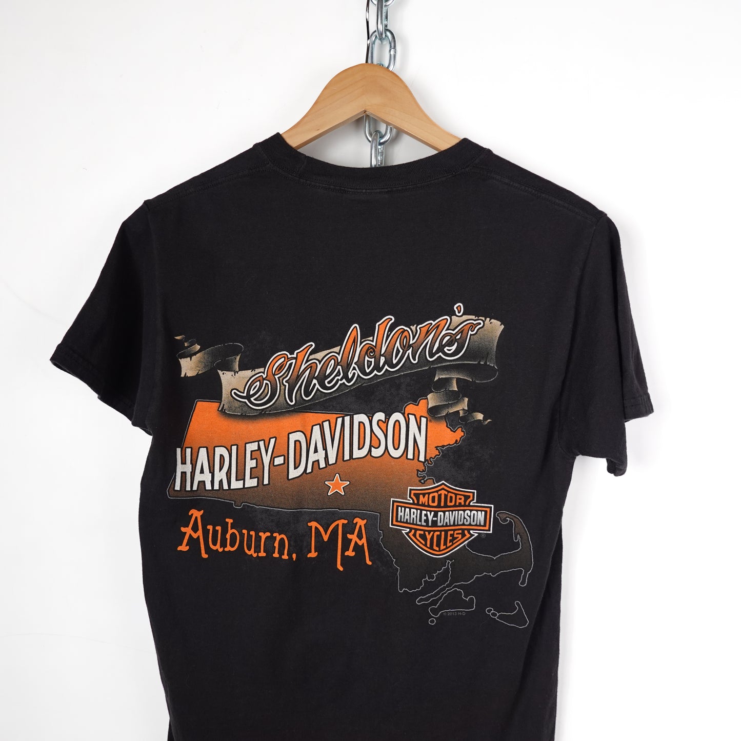 2013 Harley Auburn Tee - Size S