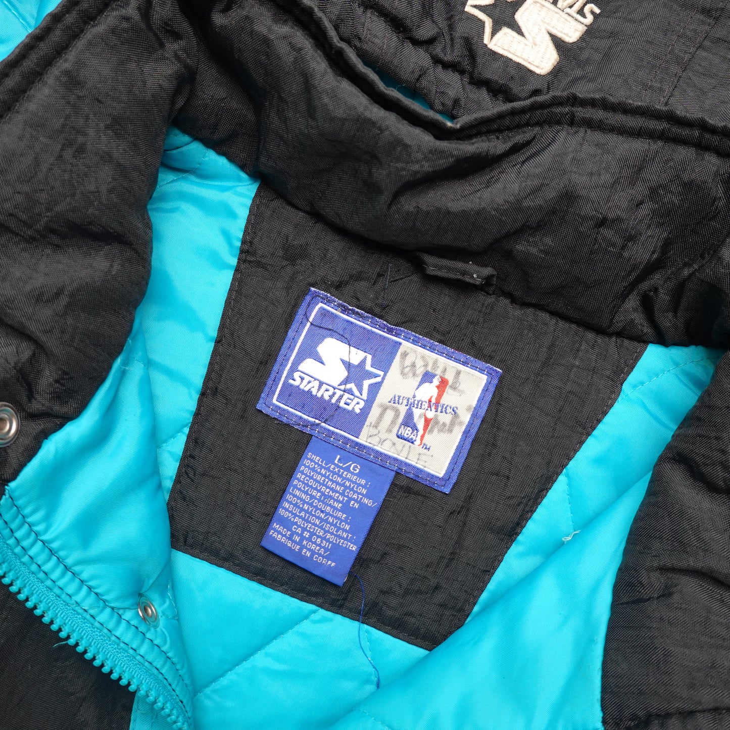 Vintage Vancouver Grizzlies Starter Jacket - Youth L