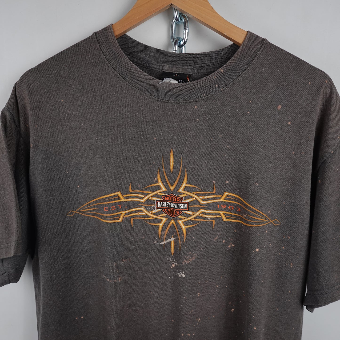 Harley Davidson Bleach Tee - Size XL