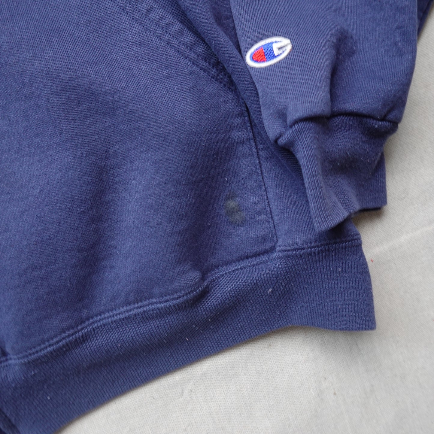 Vintage Champion Zip Up Hoodie - Size XL