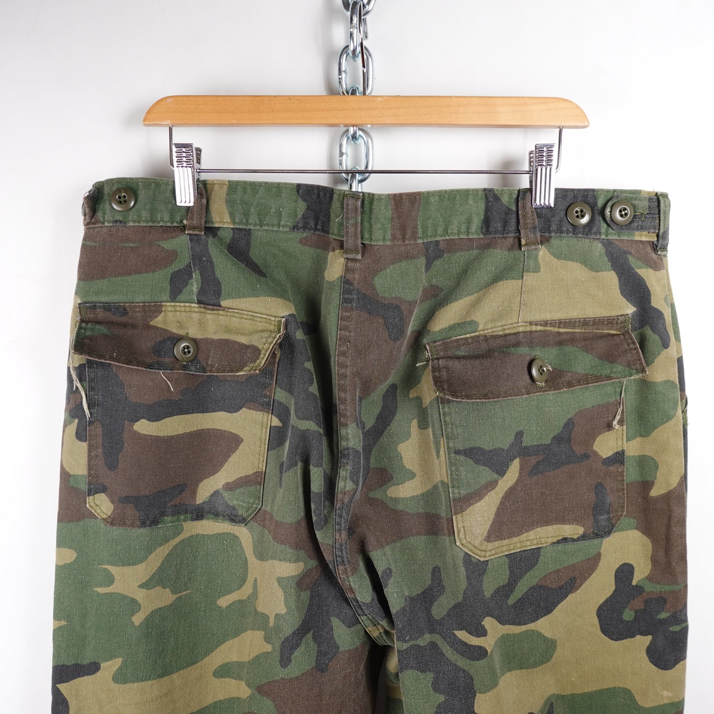 Vintage Camo Fatigues - Size 37