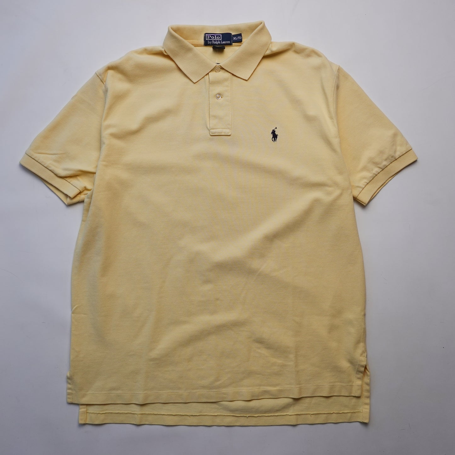 Vintage Polo RL Yellow Shirt - Size XL