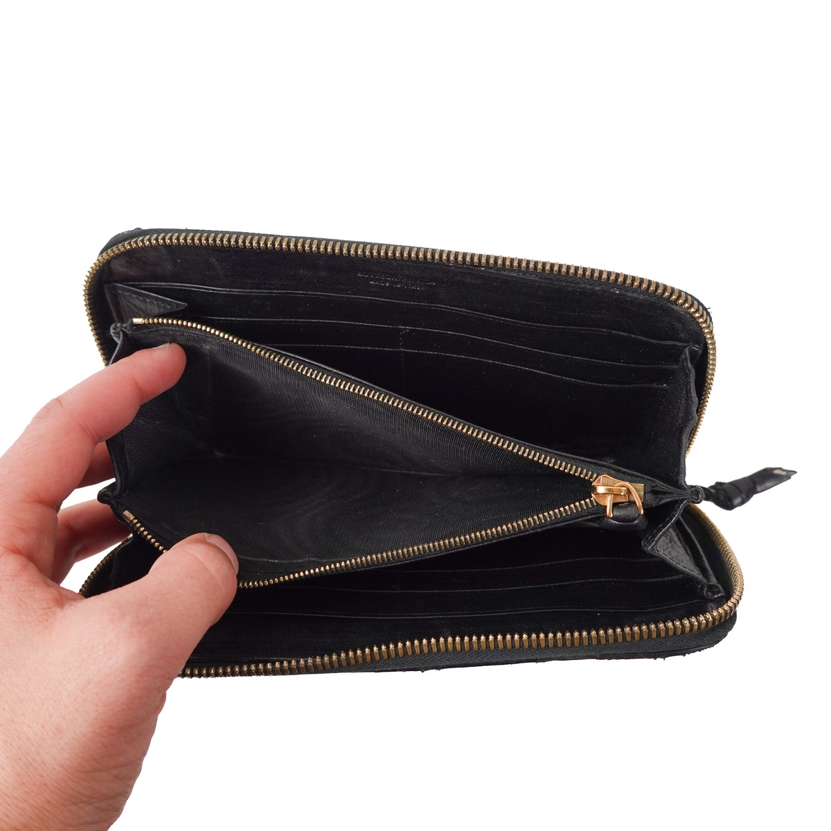 Bottega Veneta Intrecciato Long Wallet