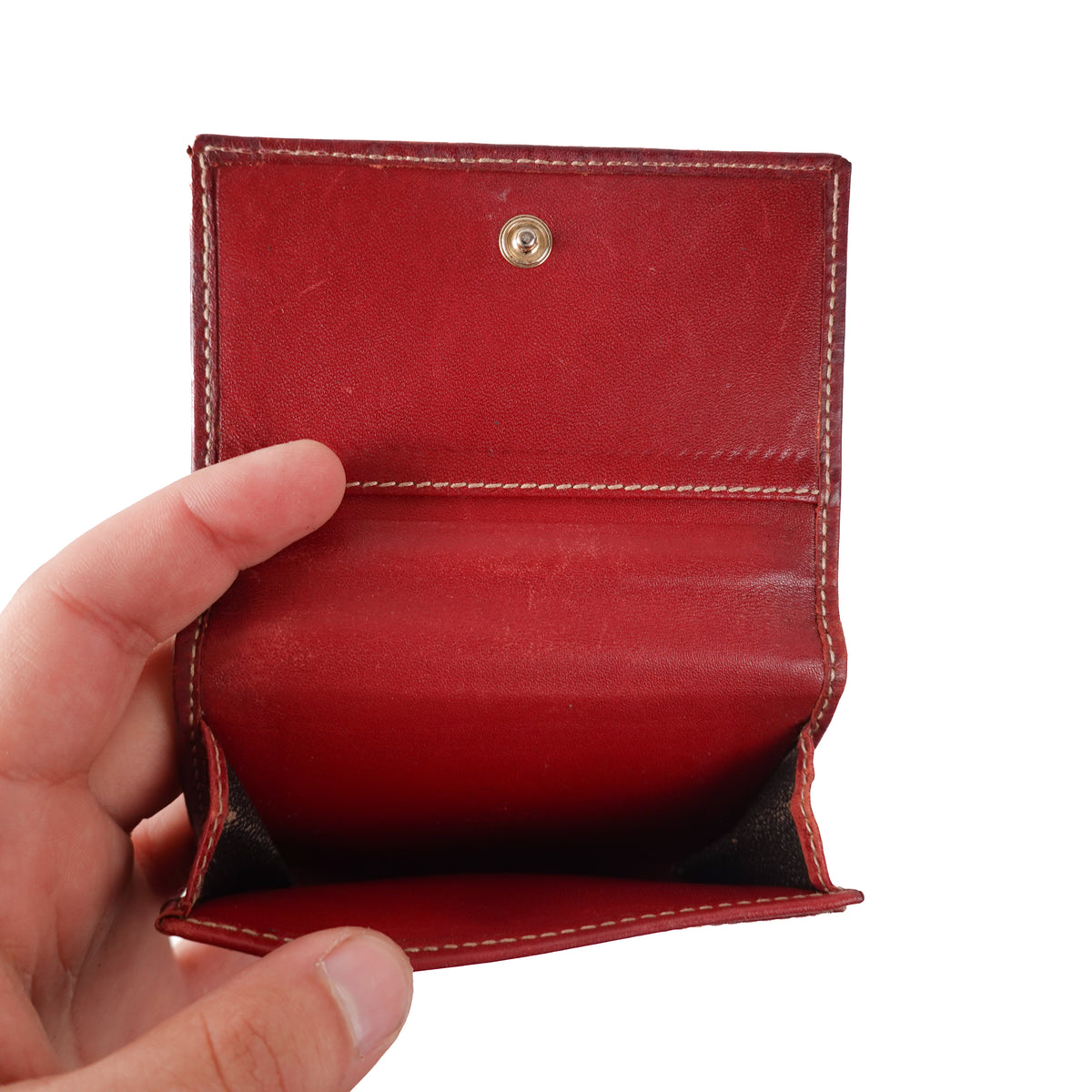 Gucci Burgundy GG Leather Wallet
