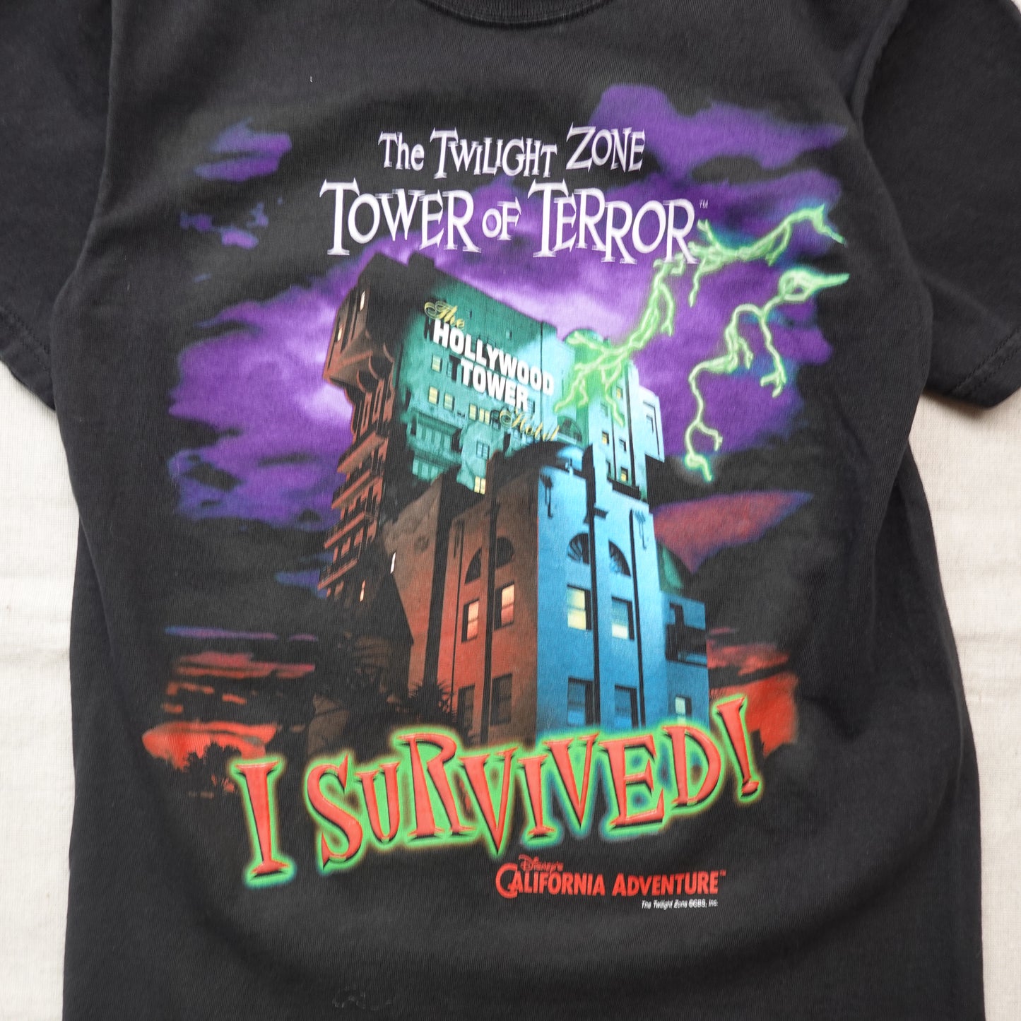Y2K Tower Of Terror Tee - Size S