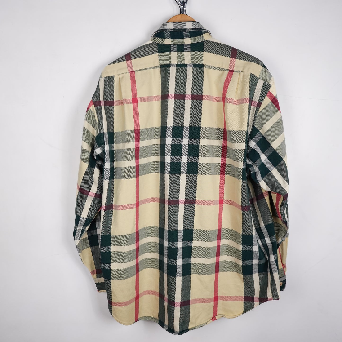 Polo RL Nova Check Heavy Button up - Size XL