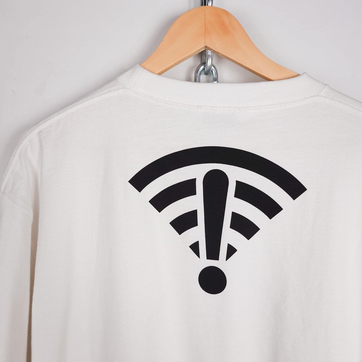 Balenciaga Arrow Wifi Oversized Tee - Size S
