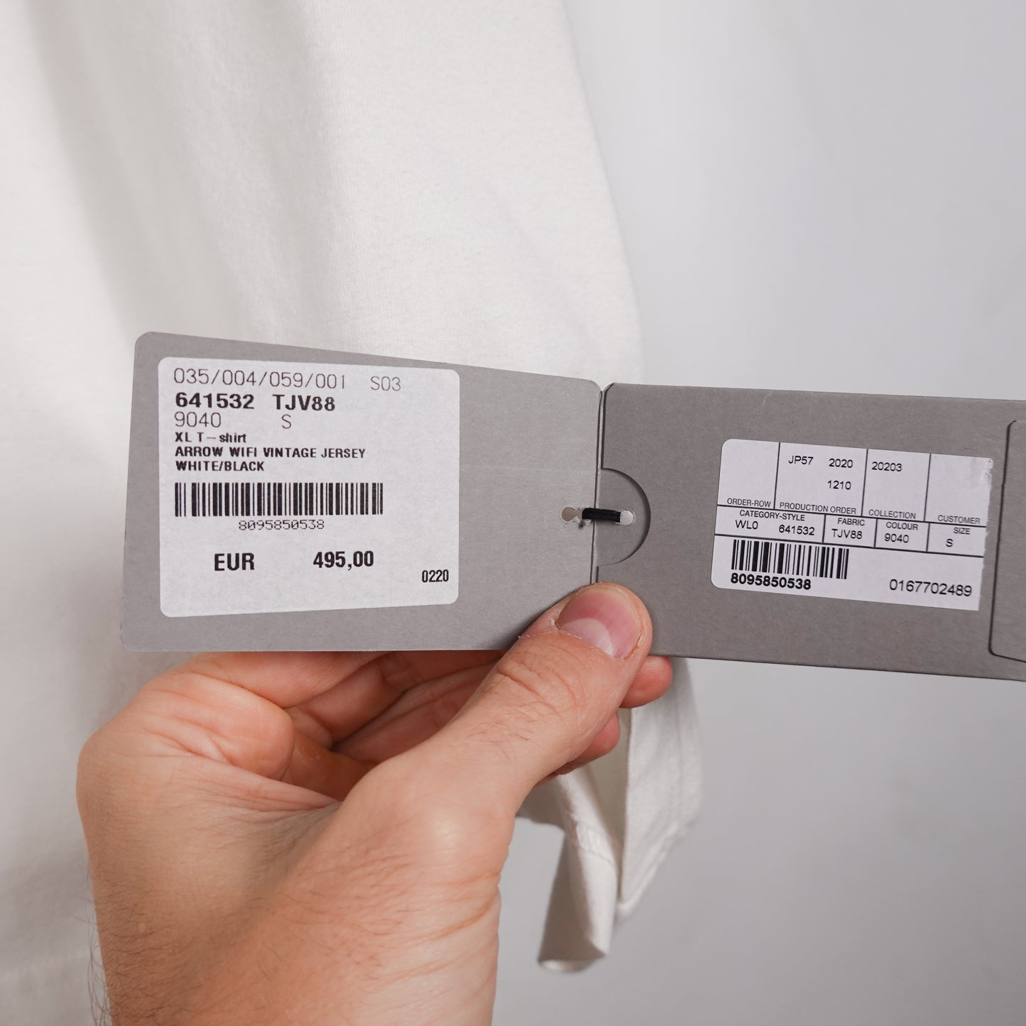 Balenciaga Arrow Wifi Oversized Tee - Size S