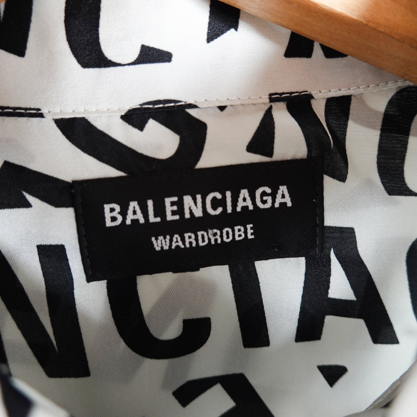 Balenciaga AOP Button Up - Size 37