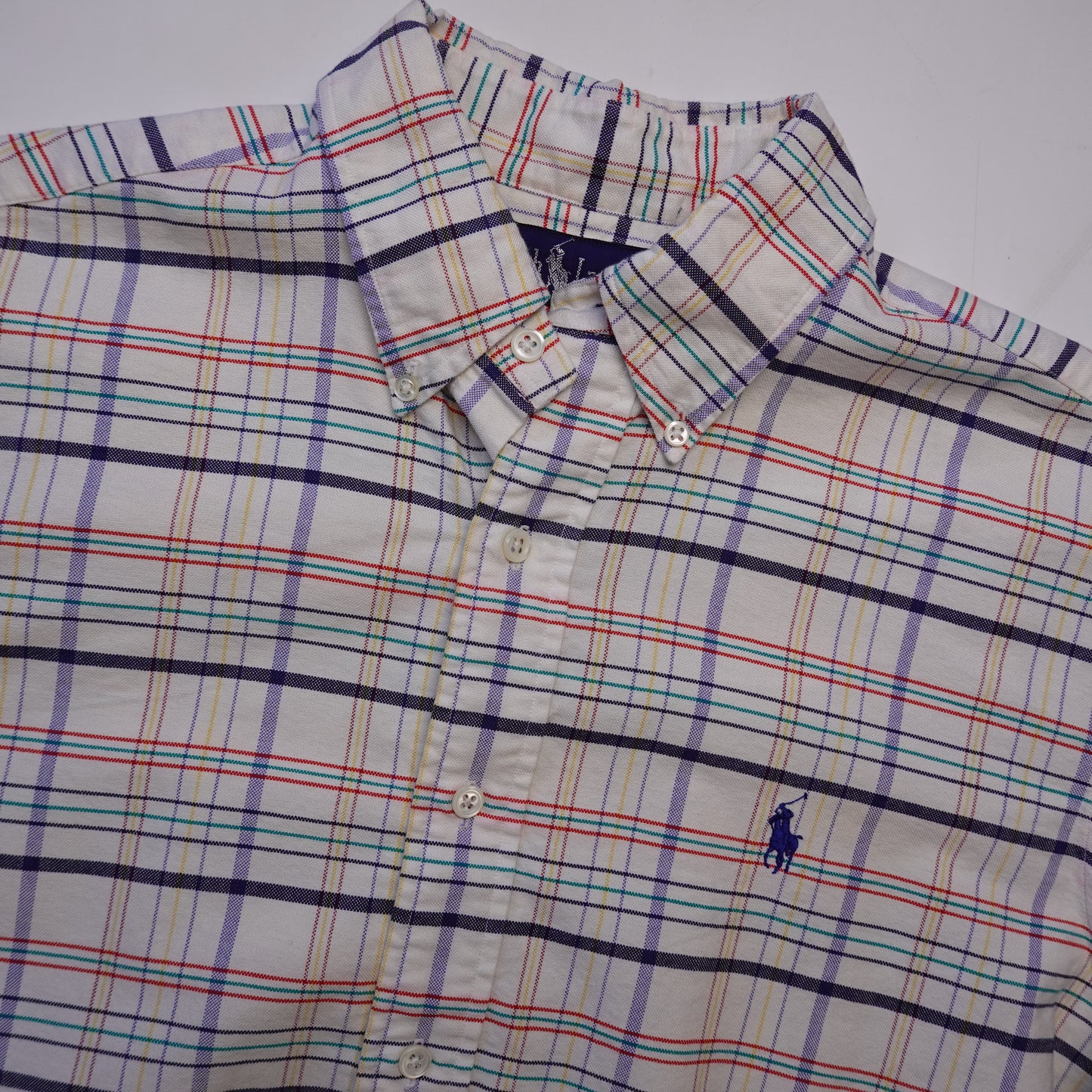 Polo RL Grid Button Up - Size XL
