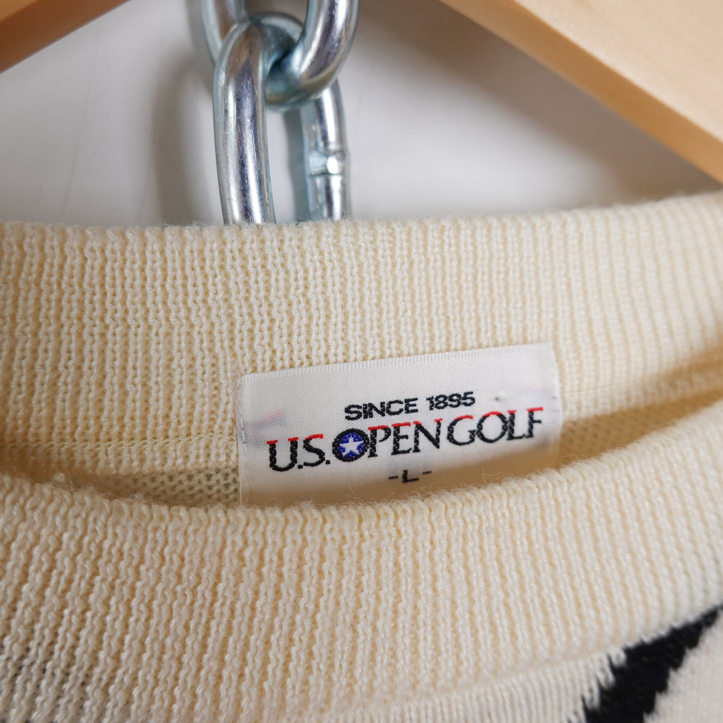 Vintage US Open Knit Sweater - Size L