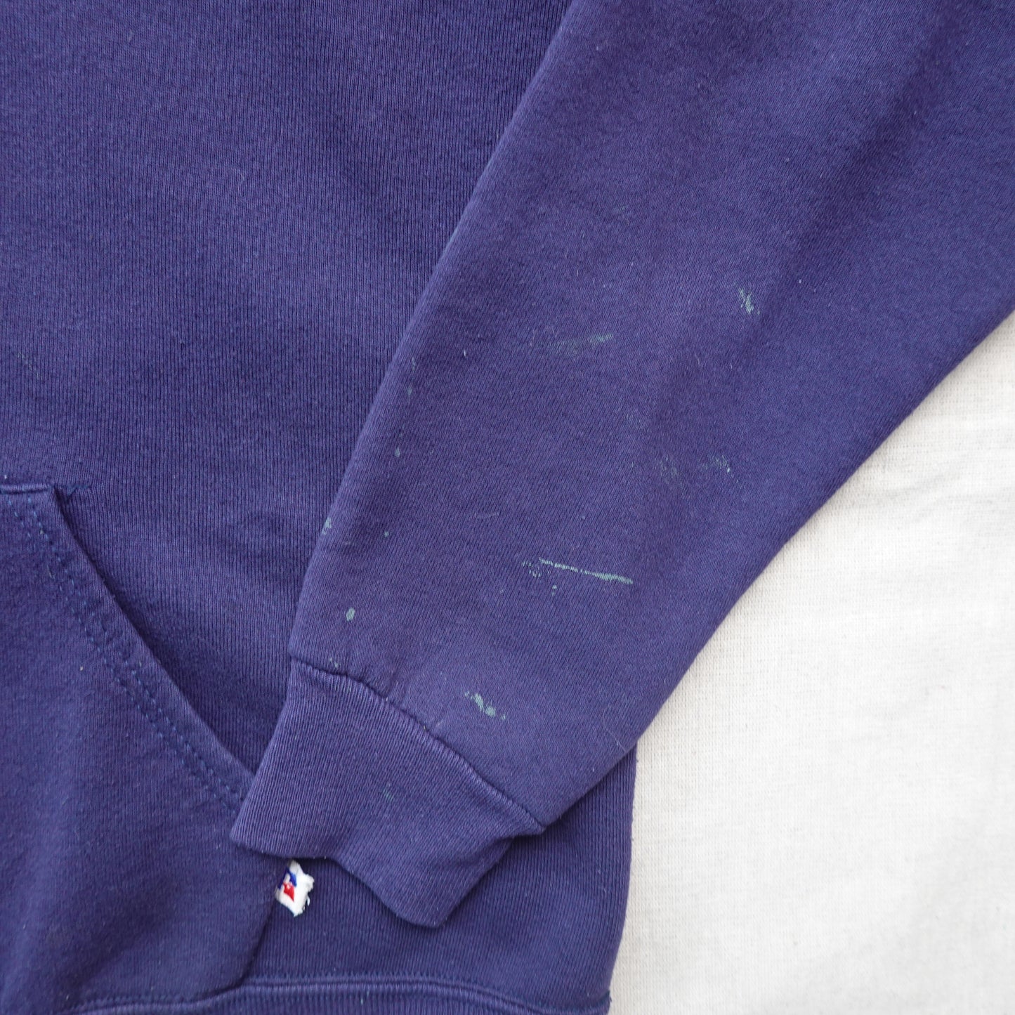 Vintage Russel Navy Hoodie - Size XL