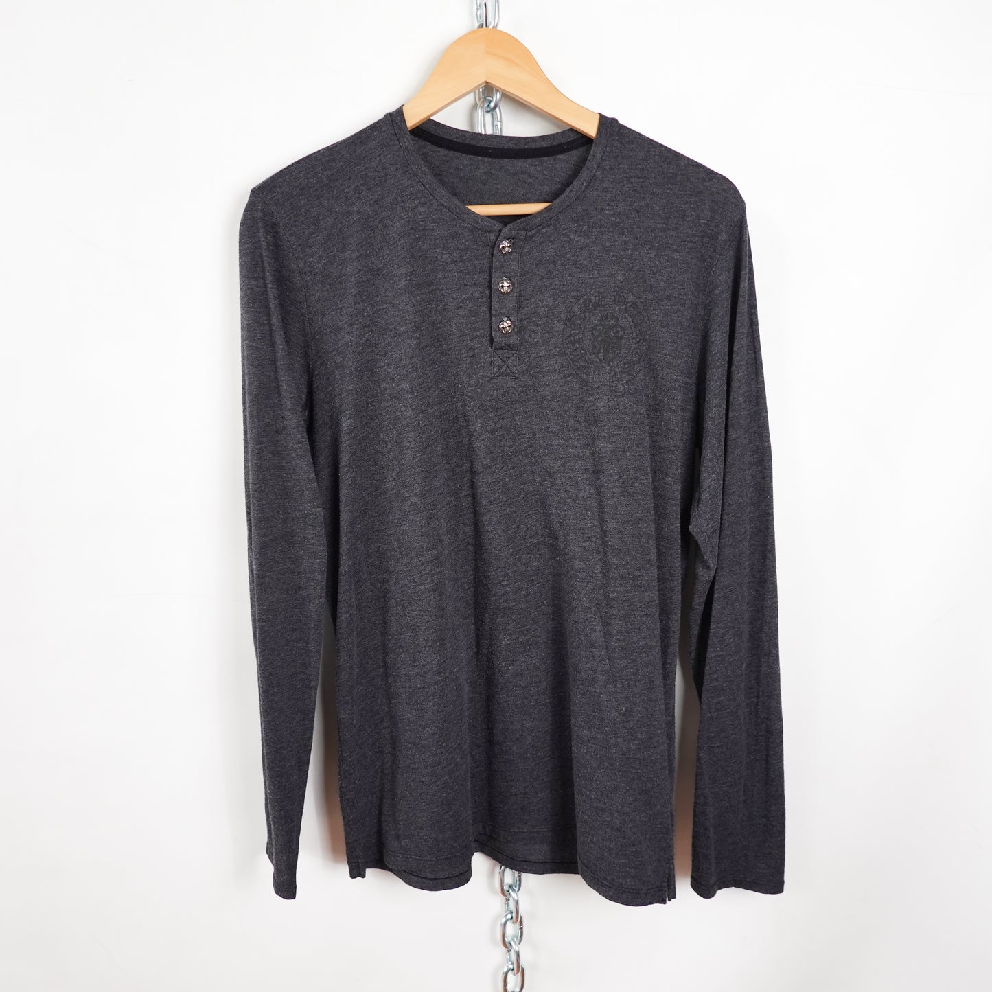 Chrome Hearts Henley L/S - Size S