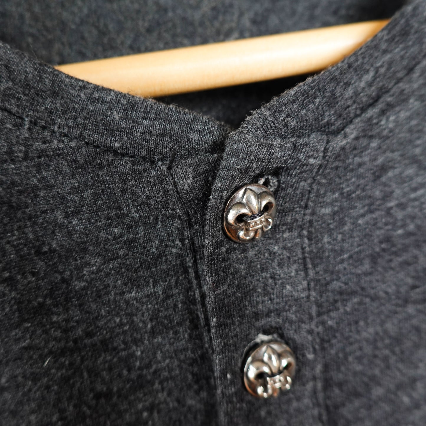 Chrome Hearts Henley L/S - Size S