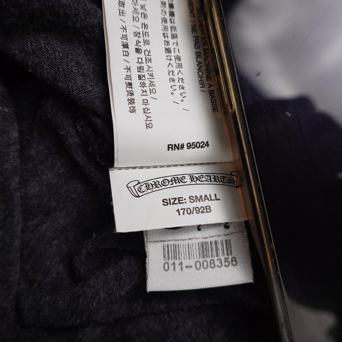 Chrome Hearts Henley L/S - Size S