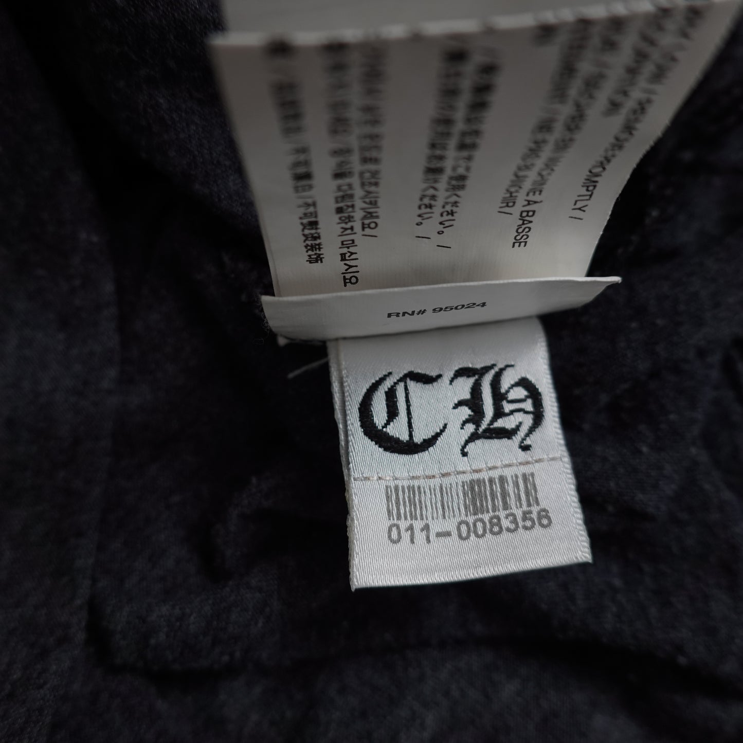 Chrome Hearts Henley L/S - Size S