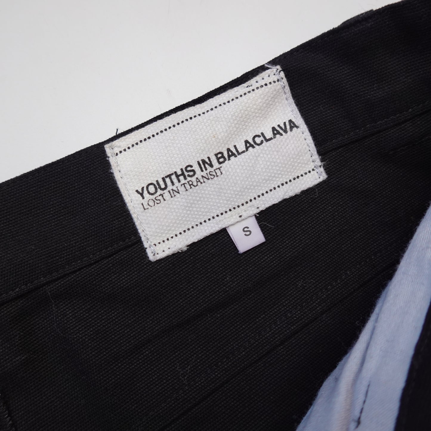 Youths In Balaclava Two Tone Pants - Size S