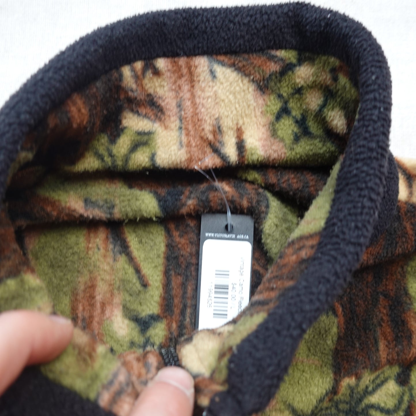 Vintage Camo Fleece - Size L