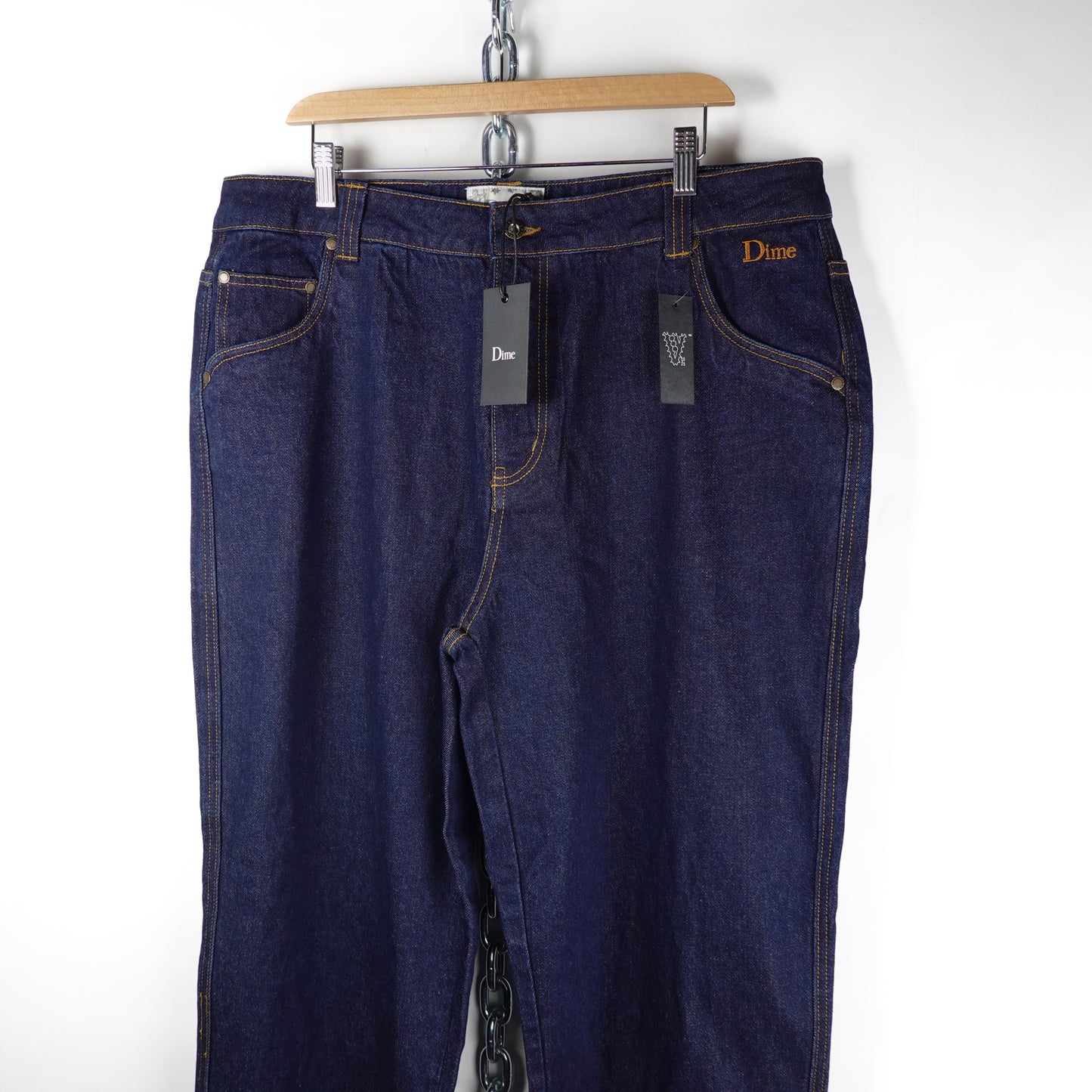 Dime Indigo Jeans - Size XL