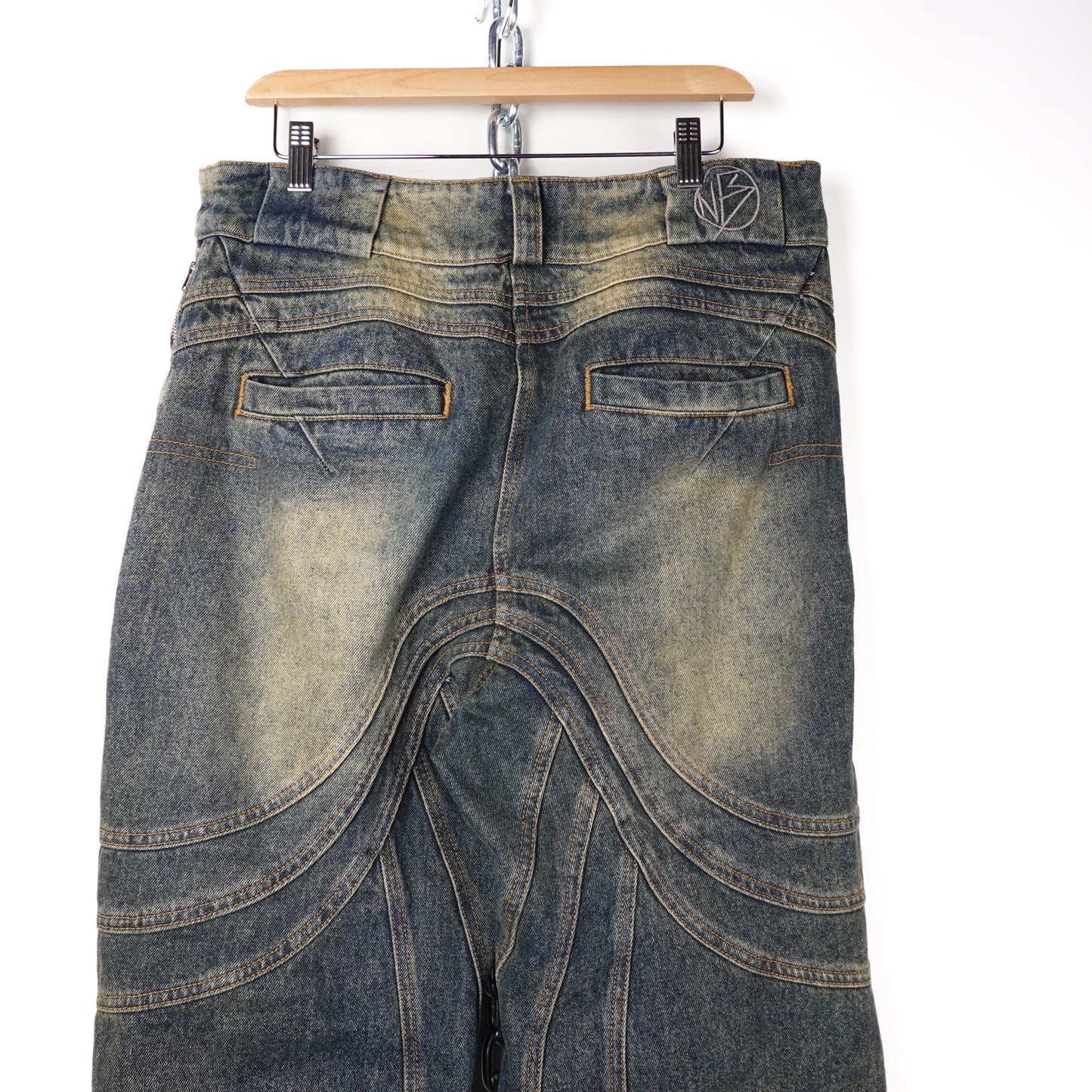 No Faith Studios Wavy Denim - Size 32