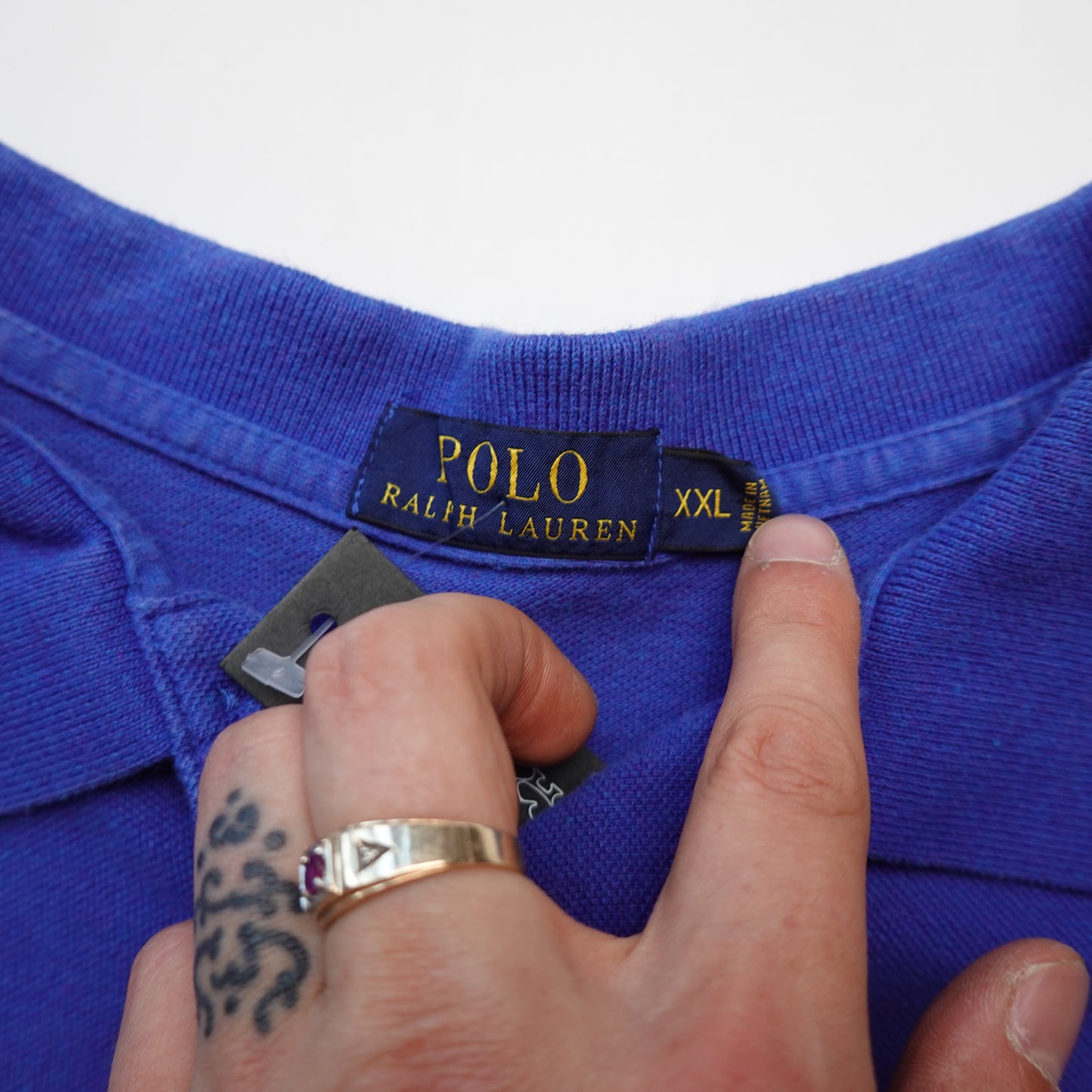 Polo RL Blue Polo - Size XXL
