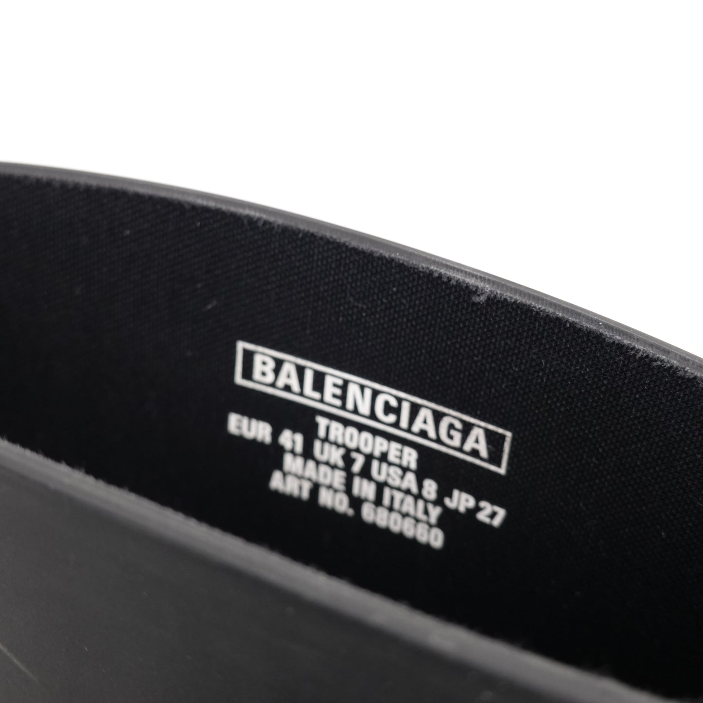 Balenciaga Trooper Boots - Size 8