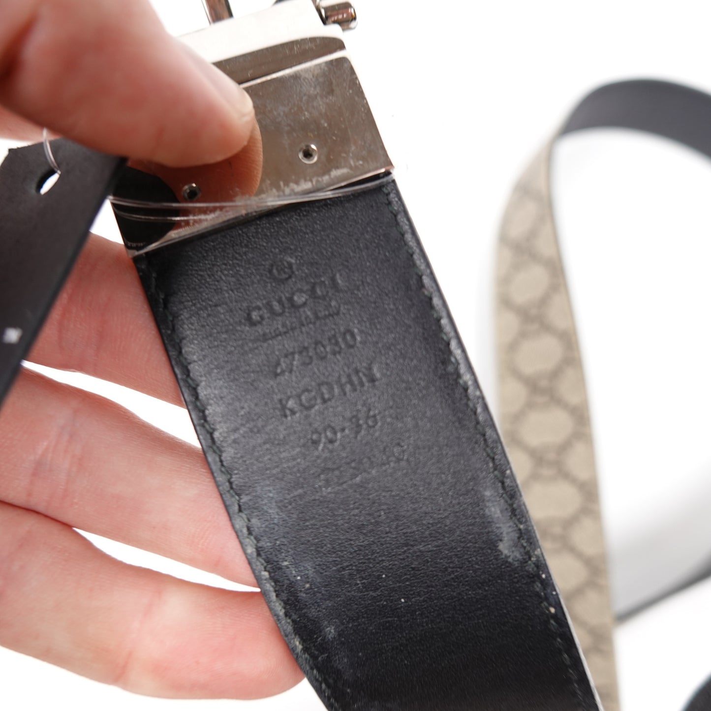 Gucci Reversible Belt - Size 32