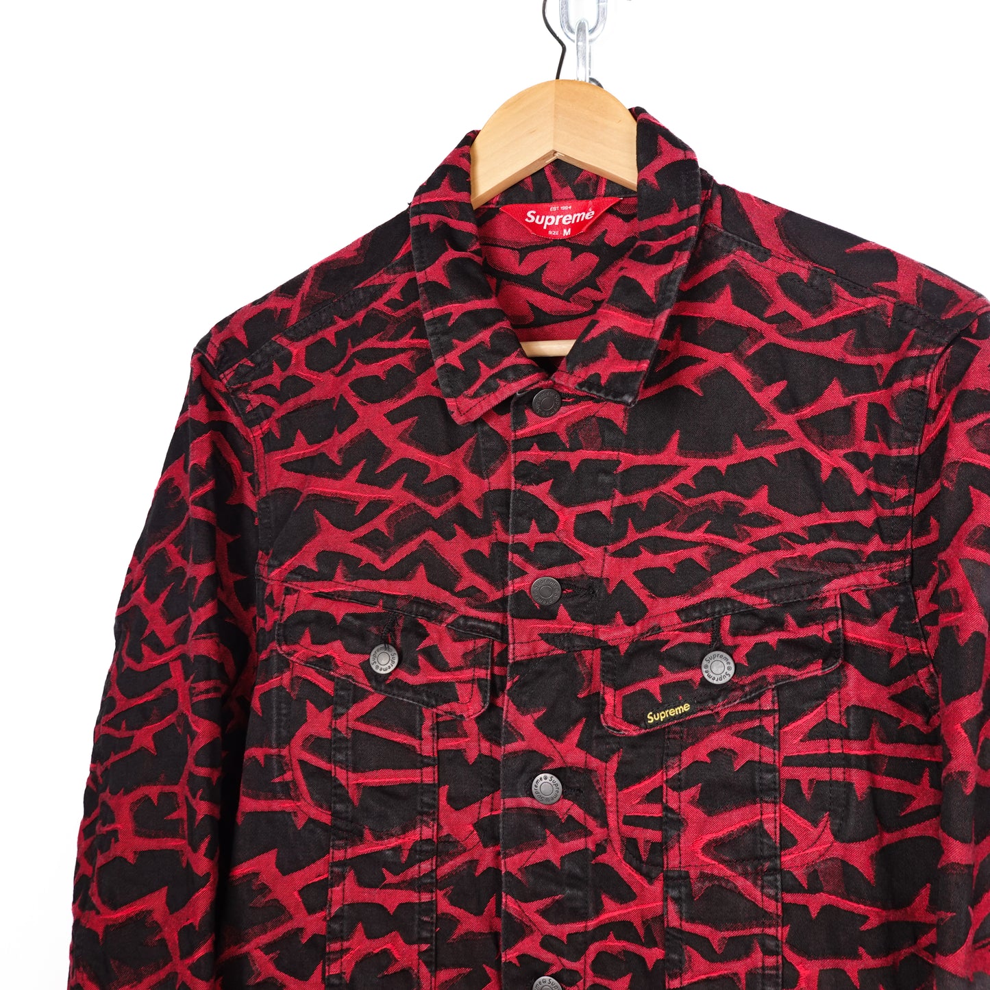 FW21 Supreme Thorns Trucker Jacket - Size M