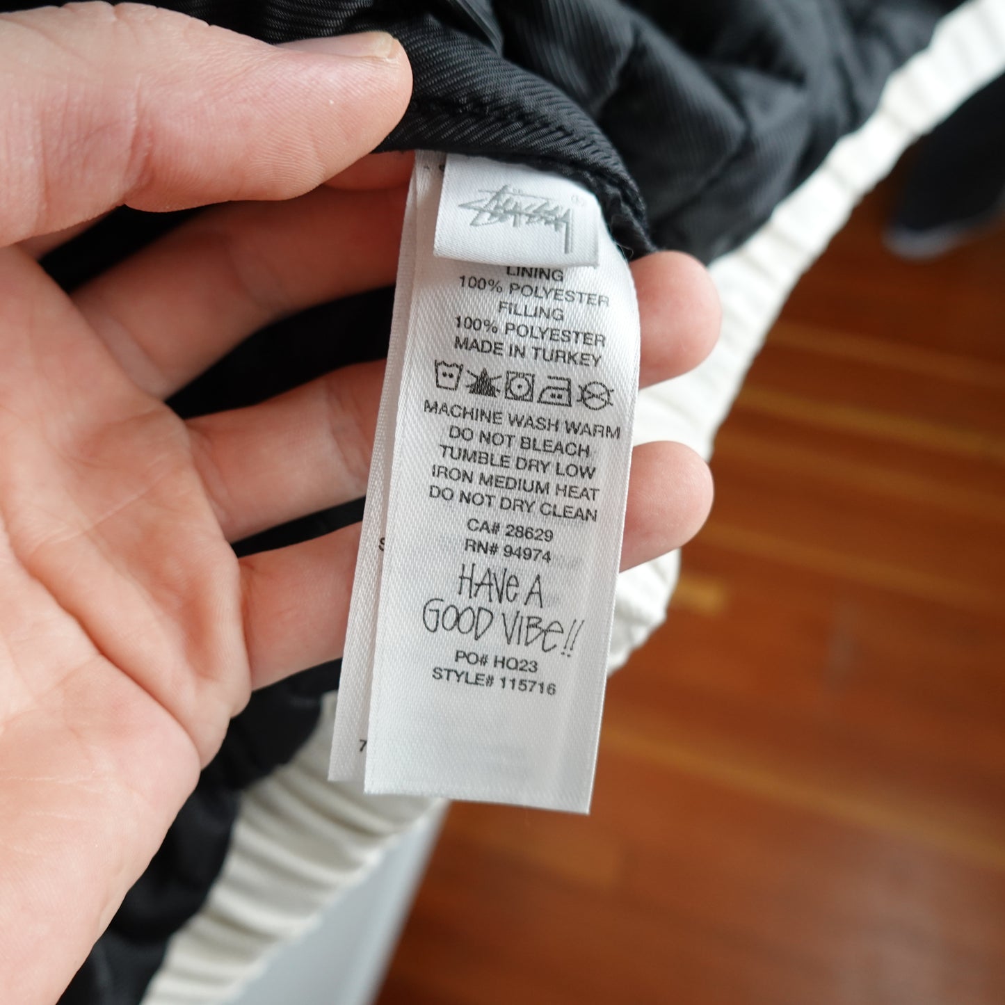 Stussy Work Gear Canvas Jacket - Size M