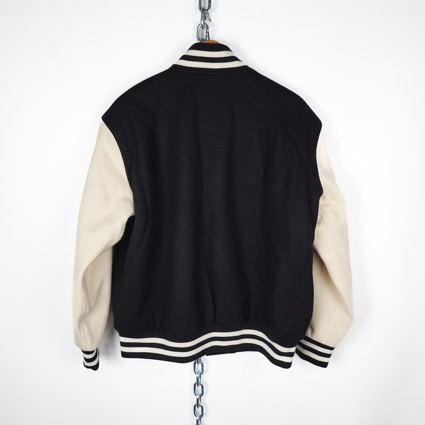 2006 Bape Wool Varsity Jacket - M