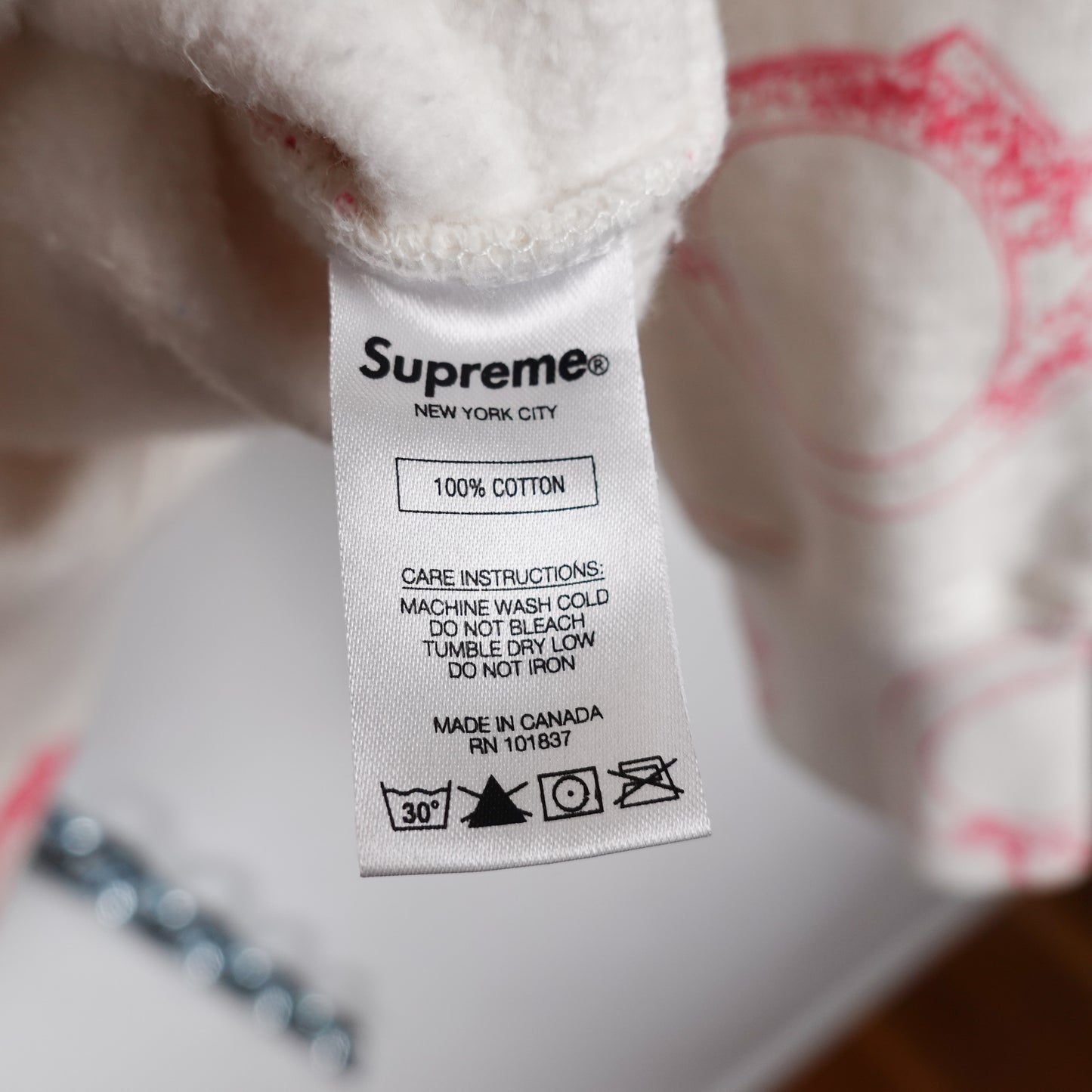 FW17 Supreme Handcuffs Hoodie - Size M