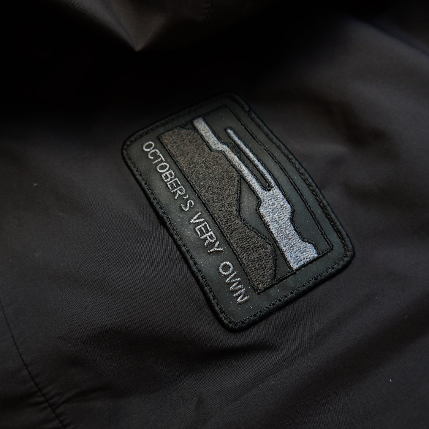 OVO Rain Shell Jacket Black - Multiple Sizes