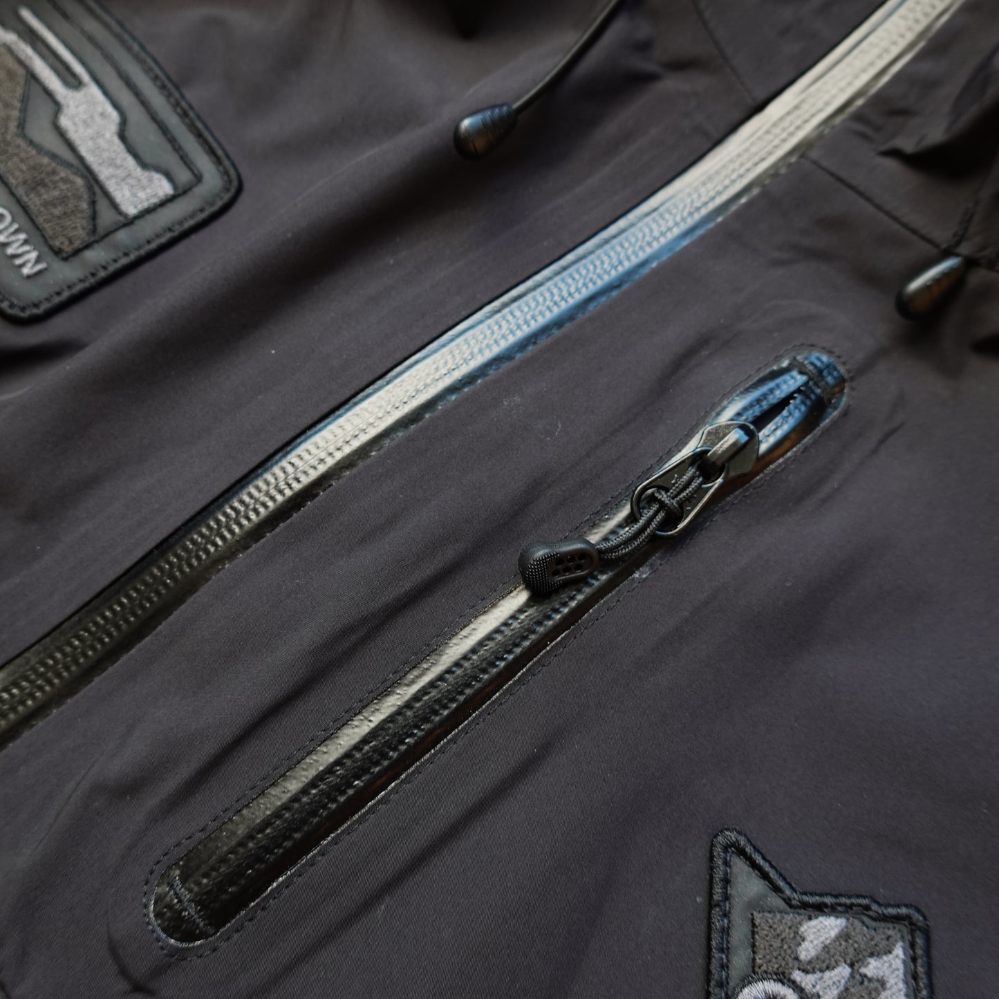 OVO Rain Shell Jacket Black - Multiple Sizes