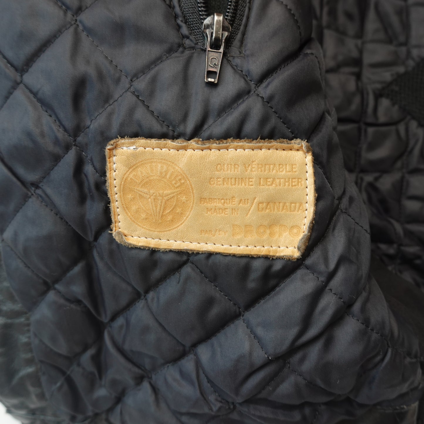 1980s Leather Biker Jacket - Fits M/L