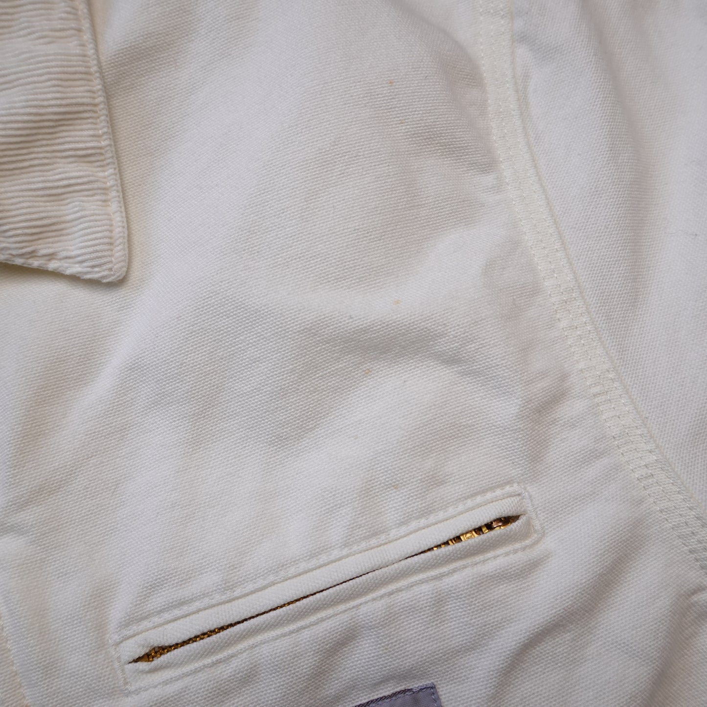 Carhartt WIP Detroit Jacket White - Size M
