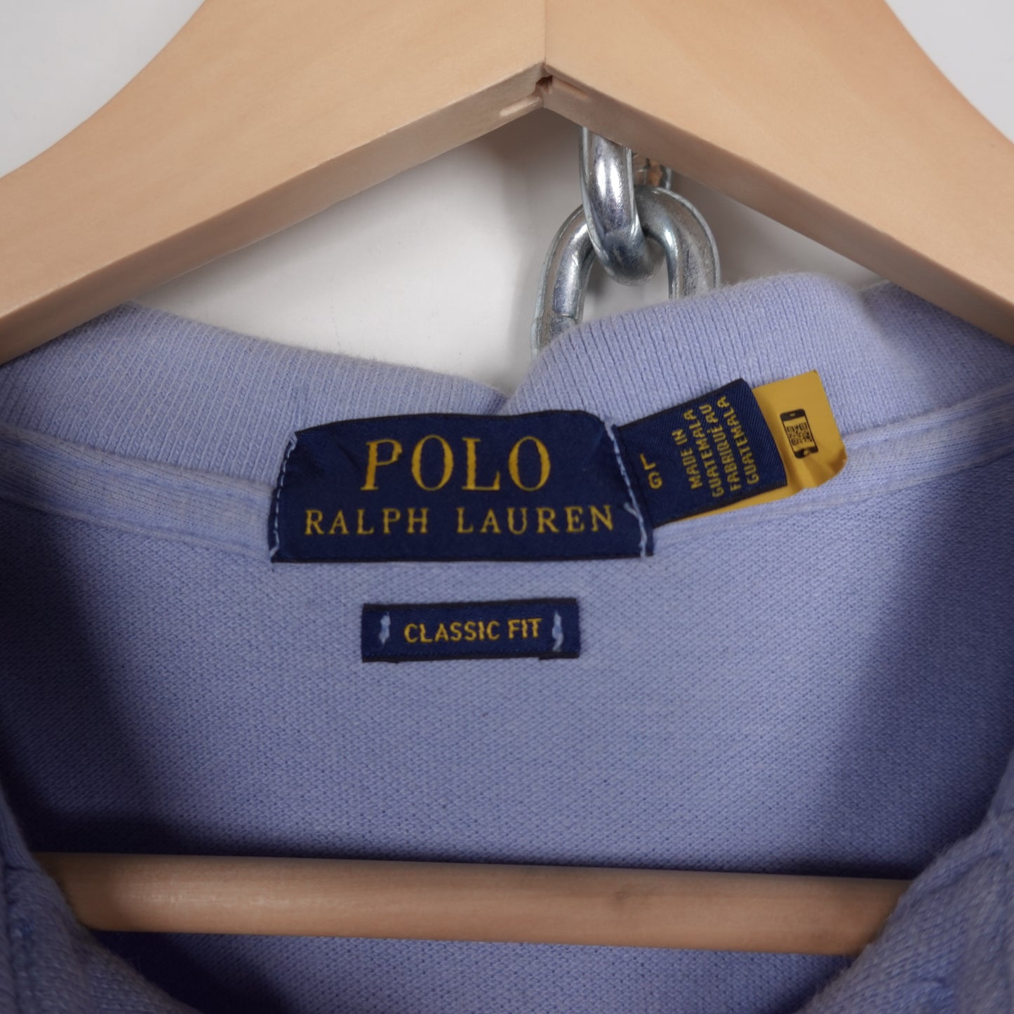Polo RL Baby Blue Polo Shirt - Size L