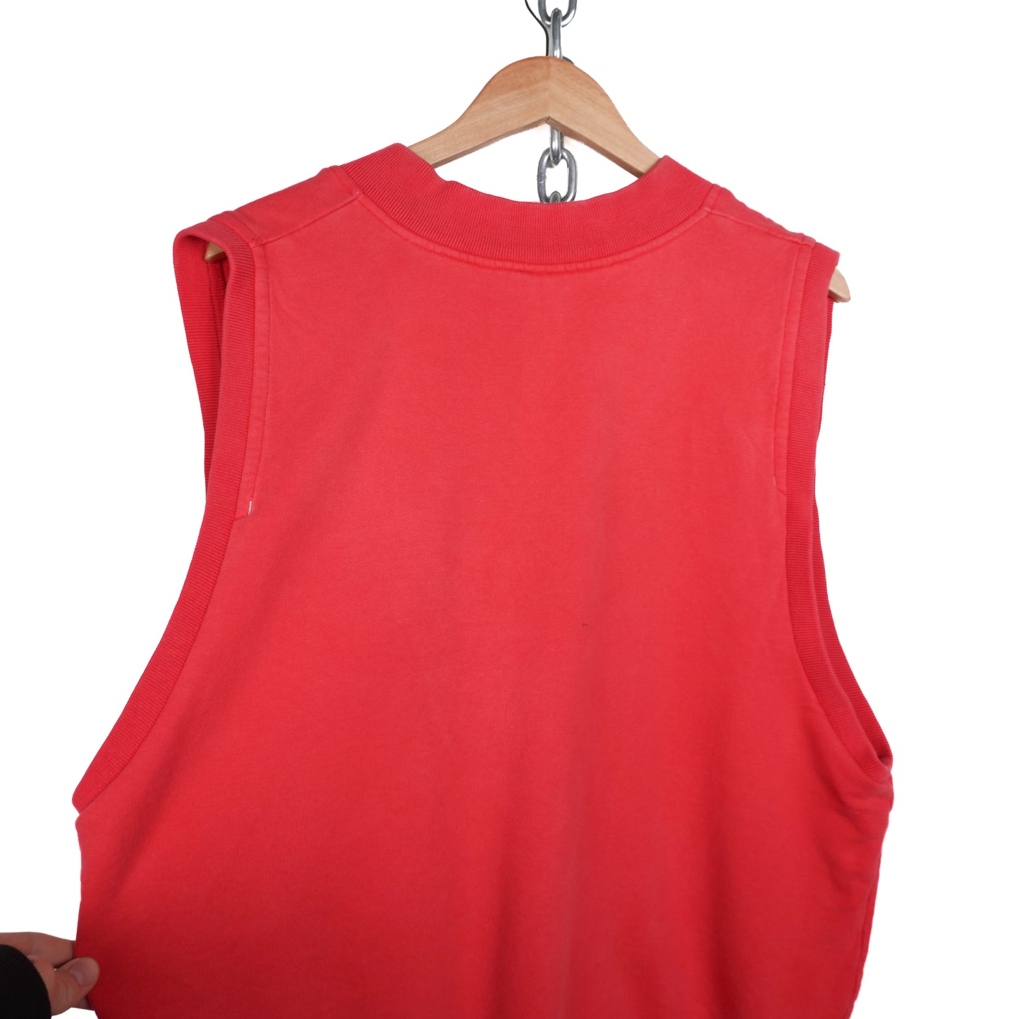 Vintage Nike Red Sweater Vest - Size L