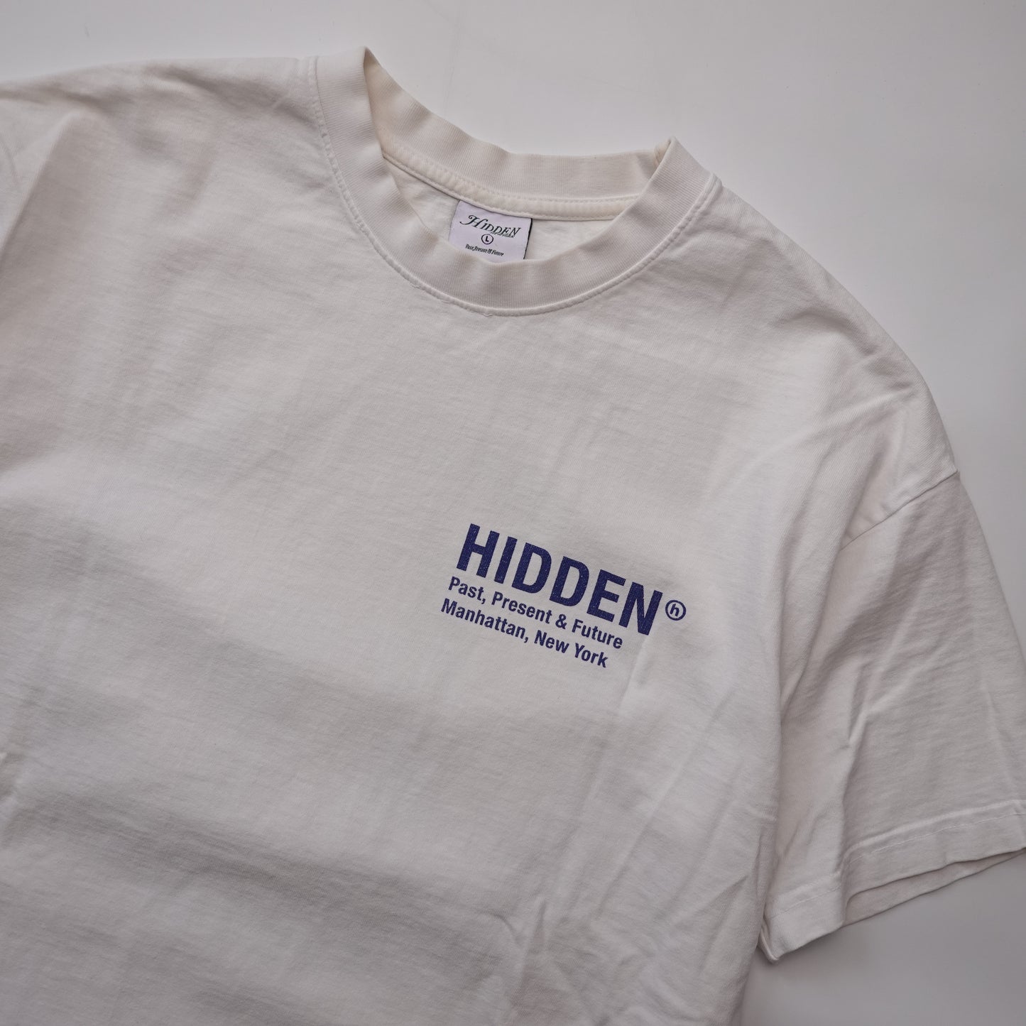Hidden NY White Tee - Size L