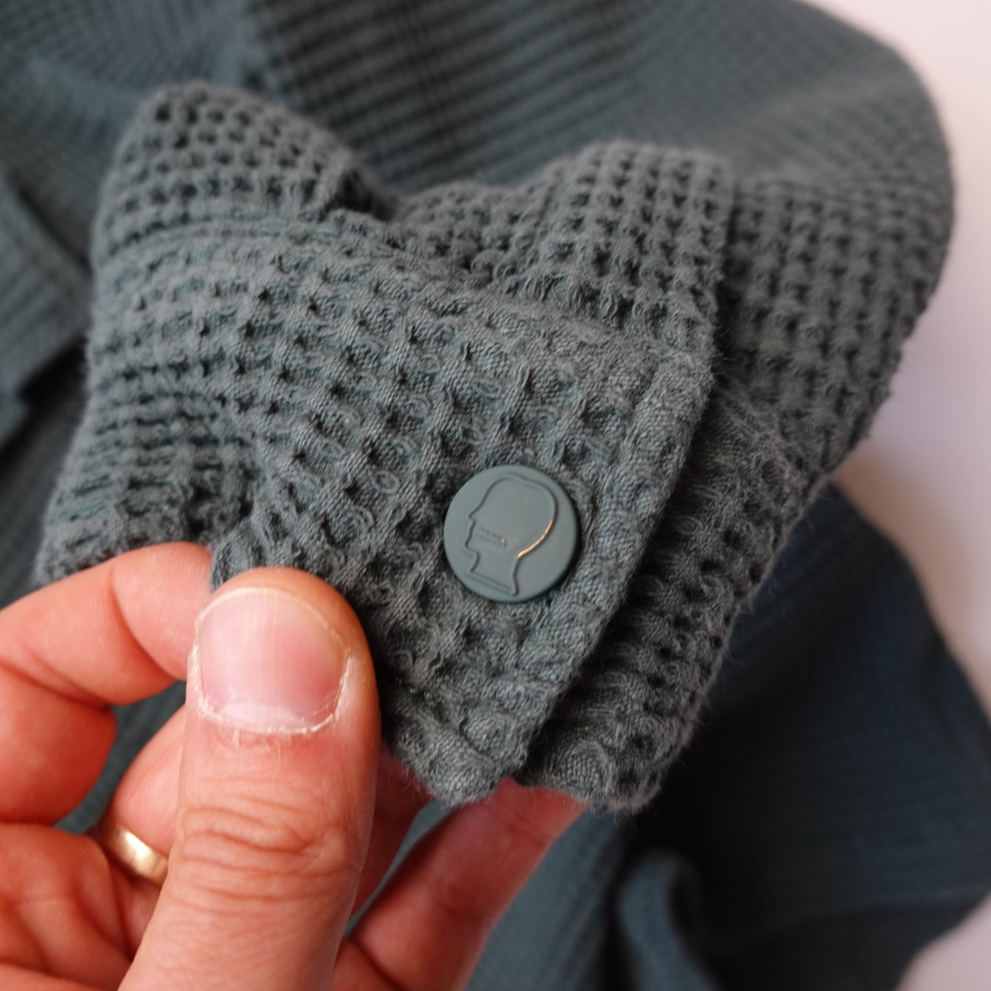 Brain Dead Gauge Knit Button Up Jacket - Size M