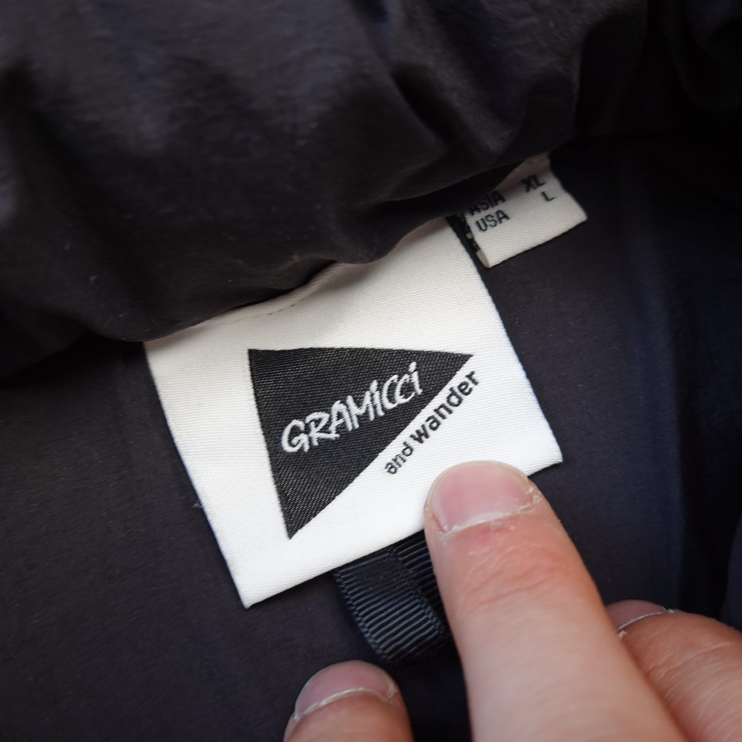 And Wander x Gramicci Down Vest - Size L