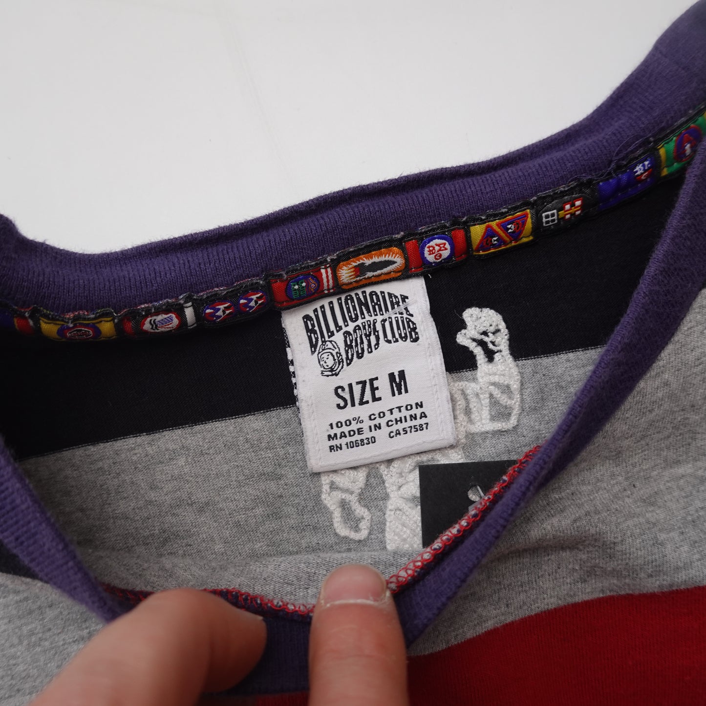 Billionaire Boys Club Striped Tee - Size M