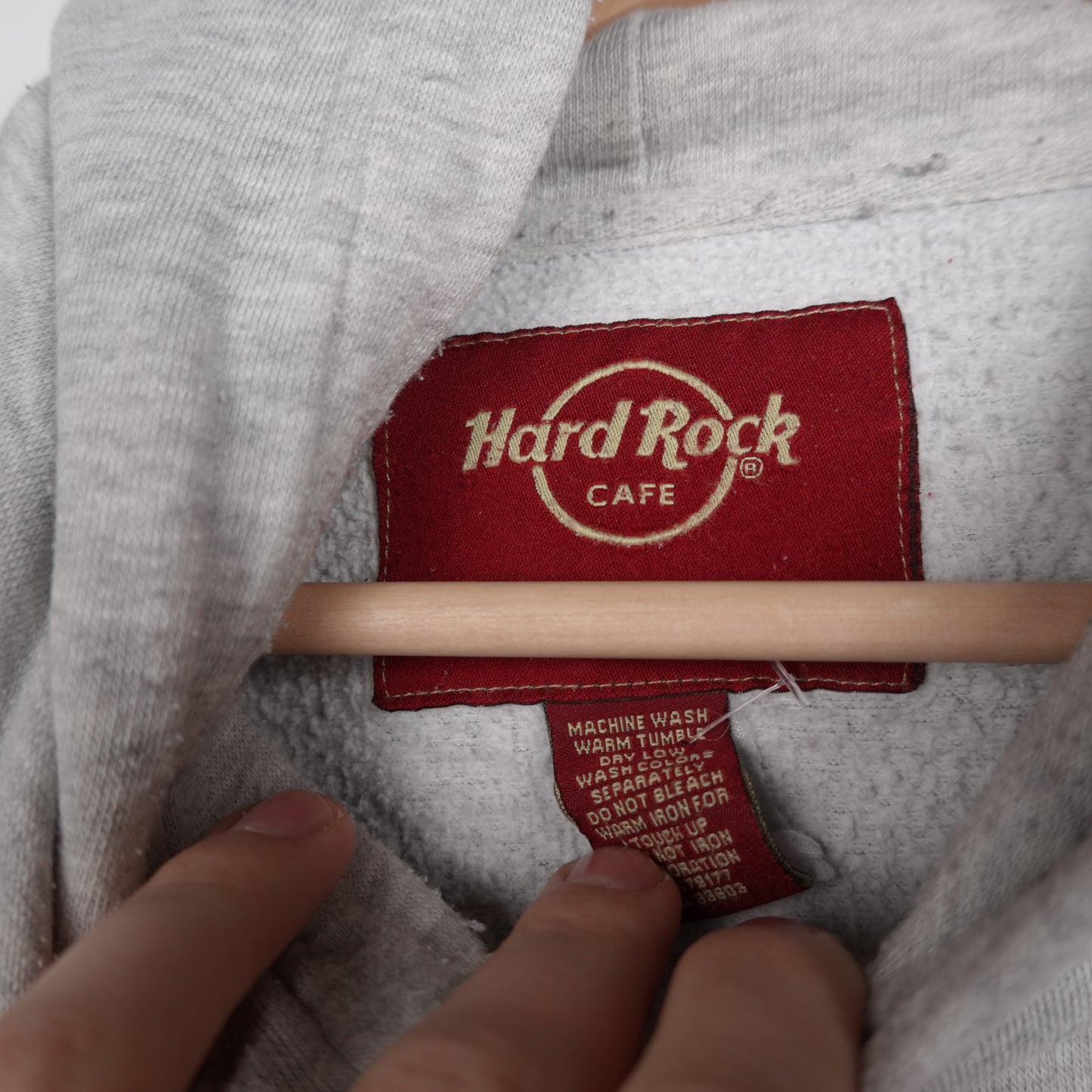 Vintage Hard Rock Lisbon Hoodie - Size L