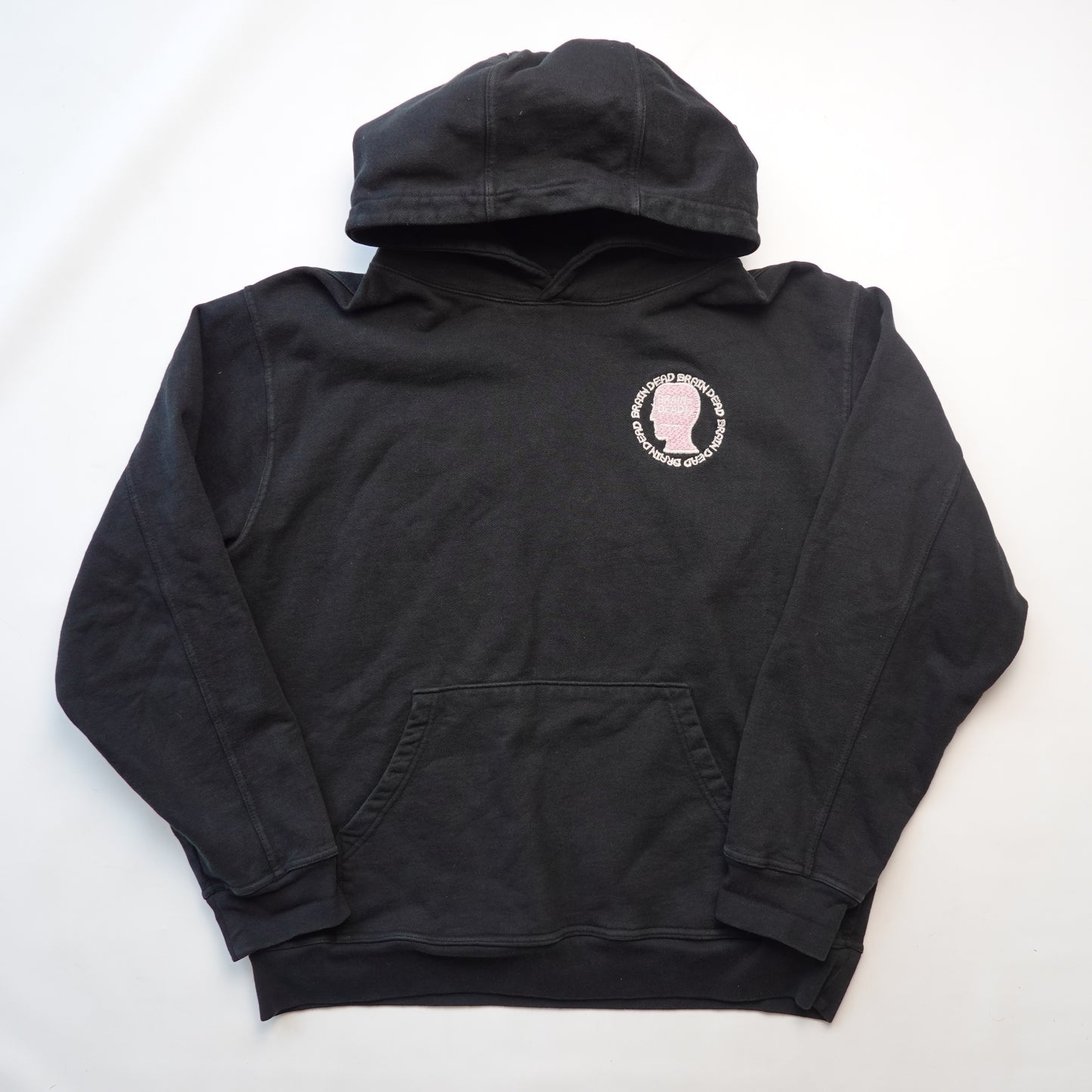 Brain Dead Logo Hoodie - Size L