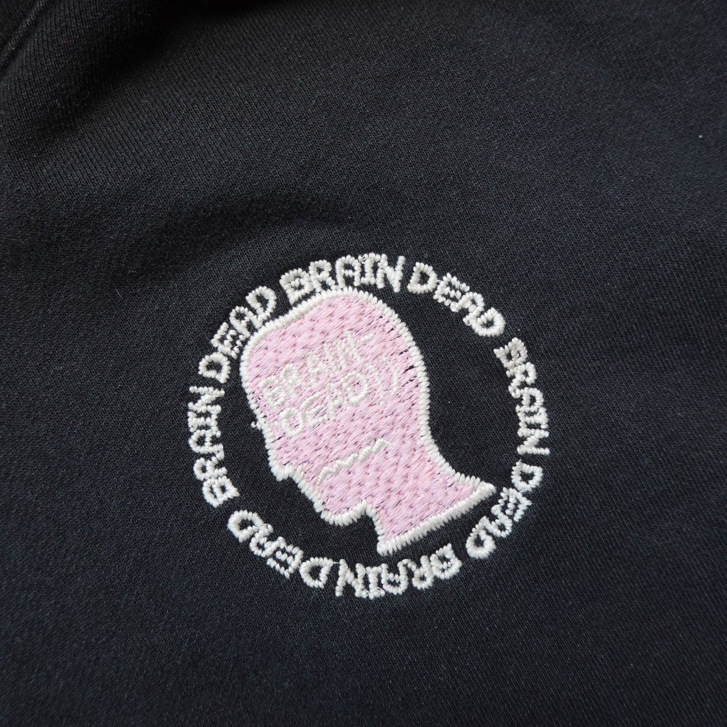 Brain Dead Logo Hoodie - Size L