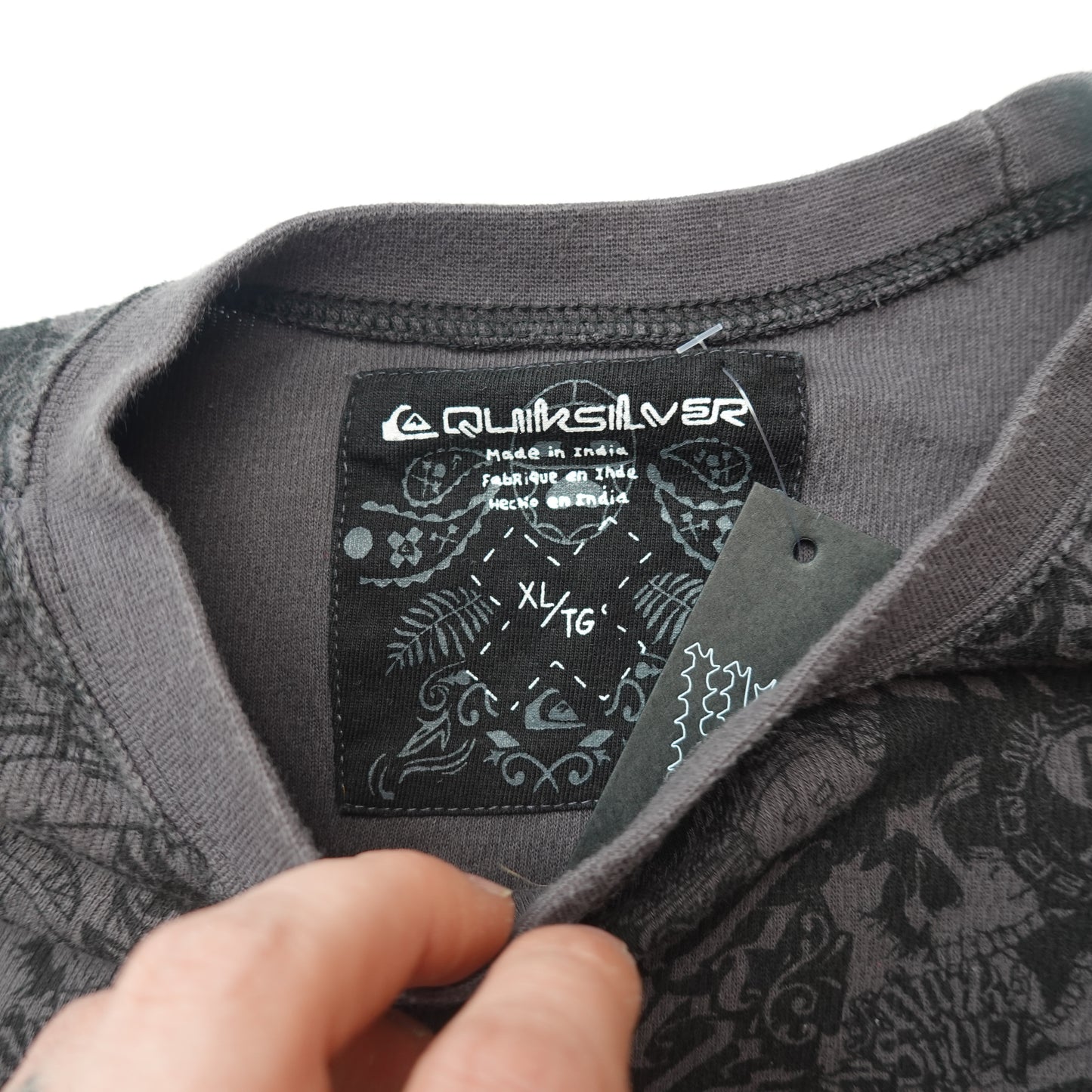Quicksilver AOP Print LS - Size XL