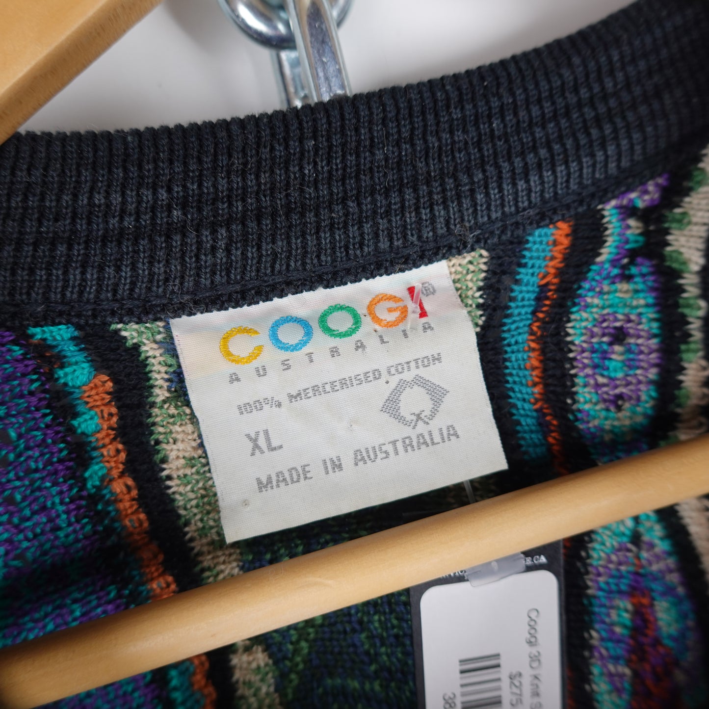 Vintage Coogi 3D Knit Sweater - Size XL