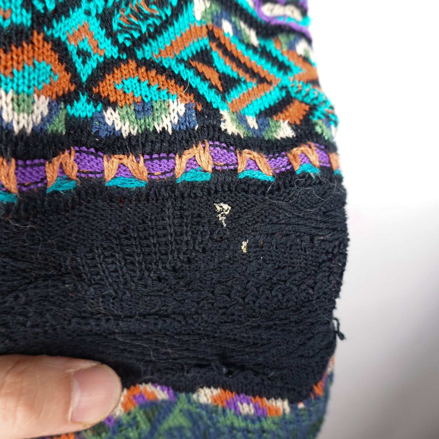 Vintage Coogi 3D Knit Sweater - Size XL