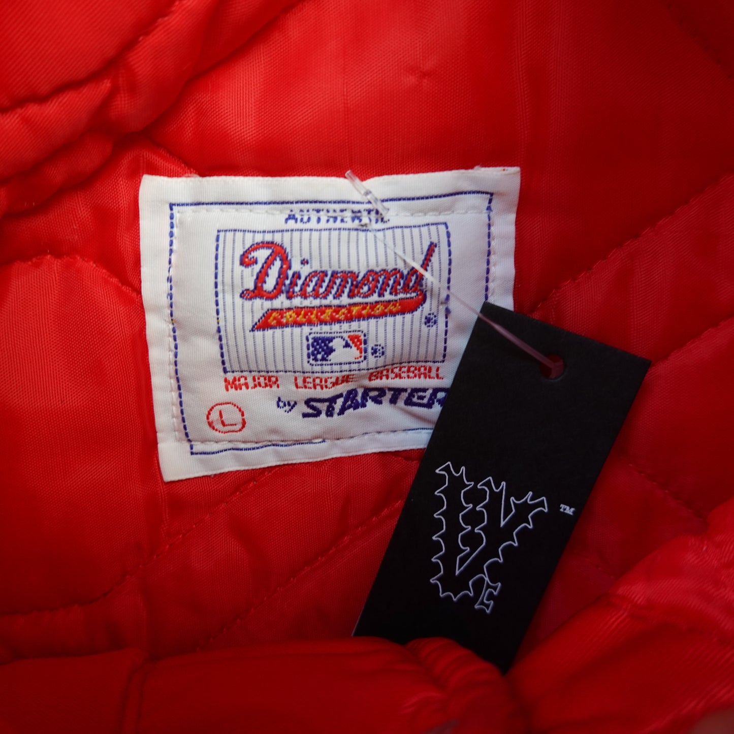 Vintage Cincinnati Reds Varsity Jacket - Size L