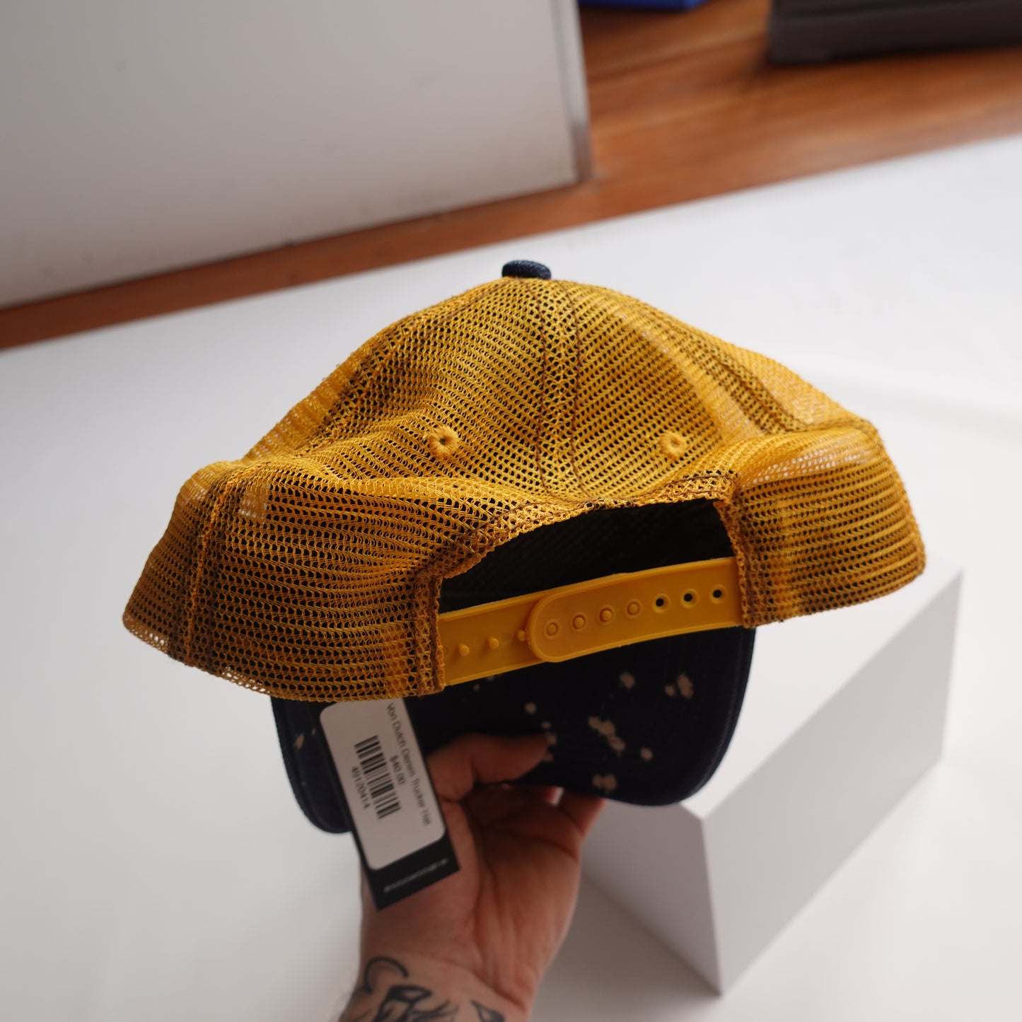 Von Dutch Denim Trucker Hat